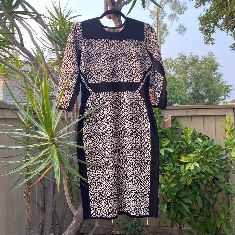 Animal print dress
